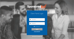 Desktop Screenshot of clientpanel.sponsoredlinx.com.au